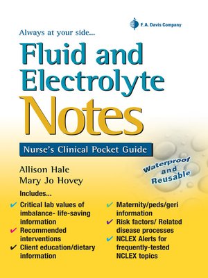cover image of Fluid and Electrolyte Notes